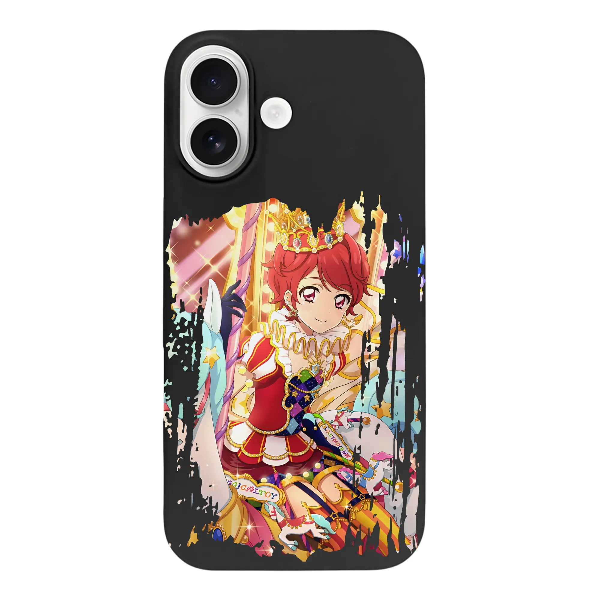 アイカツ グッズ 一ノ瀬 かえで - iPhone 17 シリーズ シリコンケース 薄型 耐衝撃 指紋防止 ソフトタッチカバー 精密フィット 傷防止 保護ケース iPhone 17/17 Air/17 Pro/17 Pro Max 対応